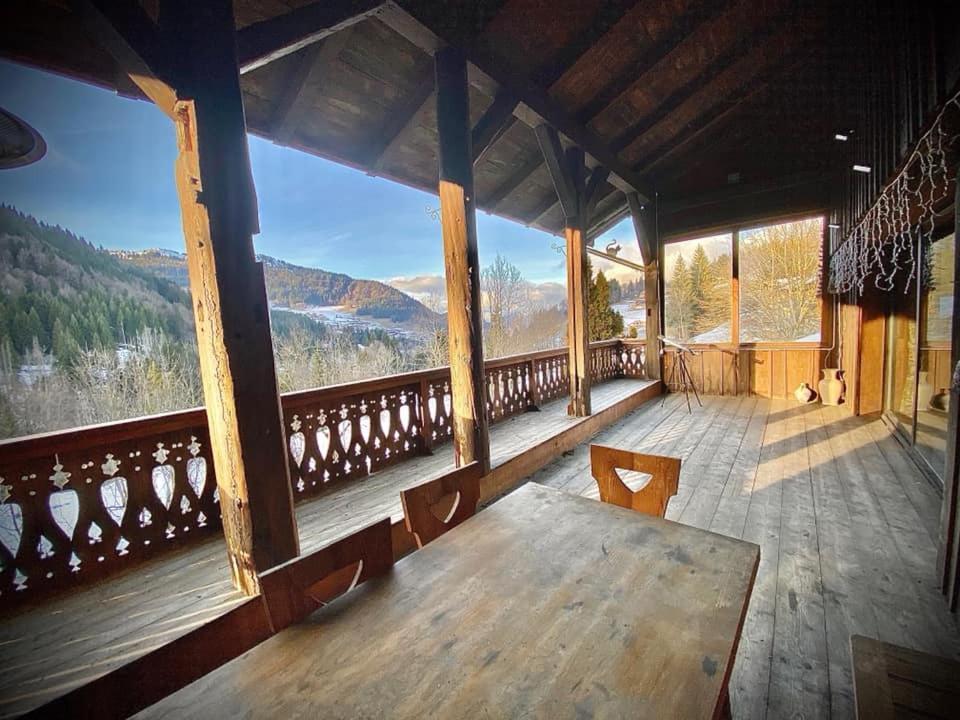 The Nest Villa Les Gets Buitenkant foto